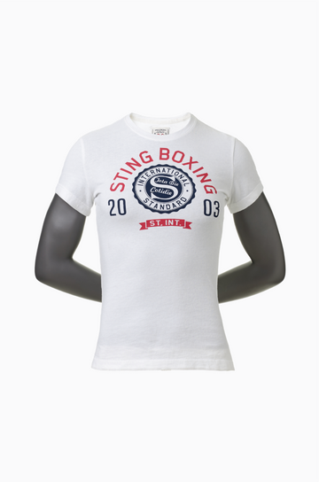 STING Womens Pure Boxing Tee White